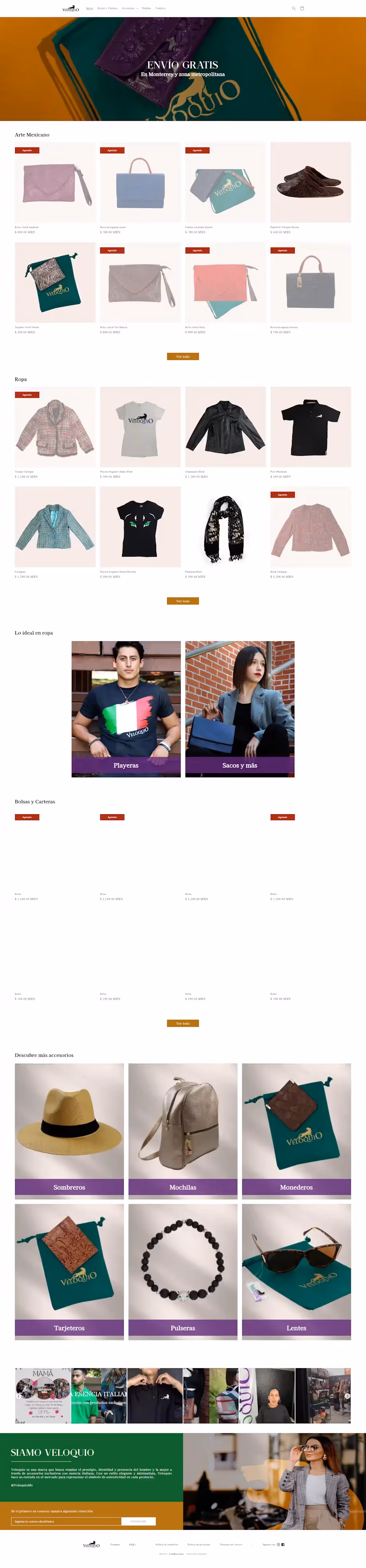 VeloquioMX full site image