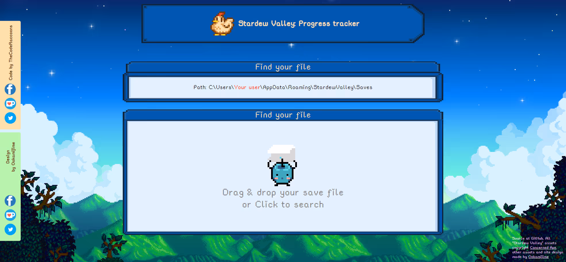 Stardew Valley Progress Tracker (Legacy) image