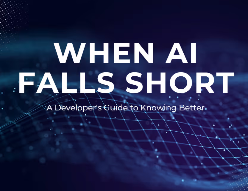 When AI Falls Short: A Developer's Guide to Knowing Better hero image