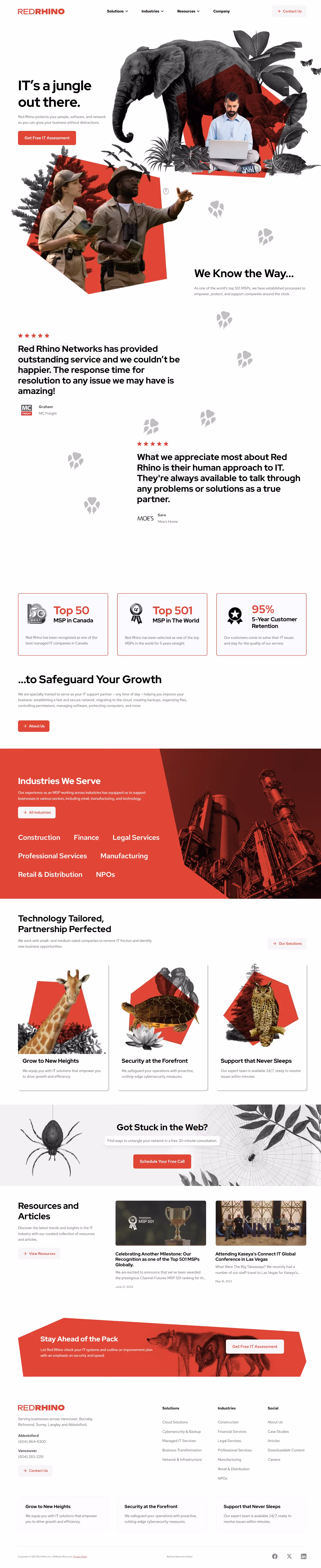 Red Rhino full site image