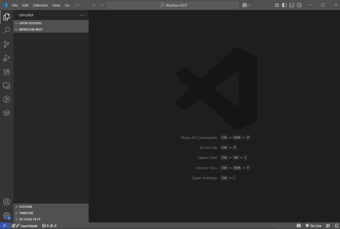 How to Add Webflow's MCP to VS Code (No Cursor Needed)