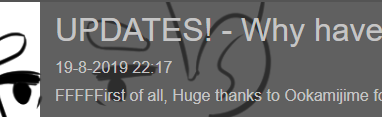 Quarantine Update!